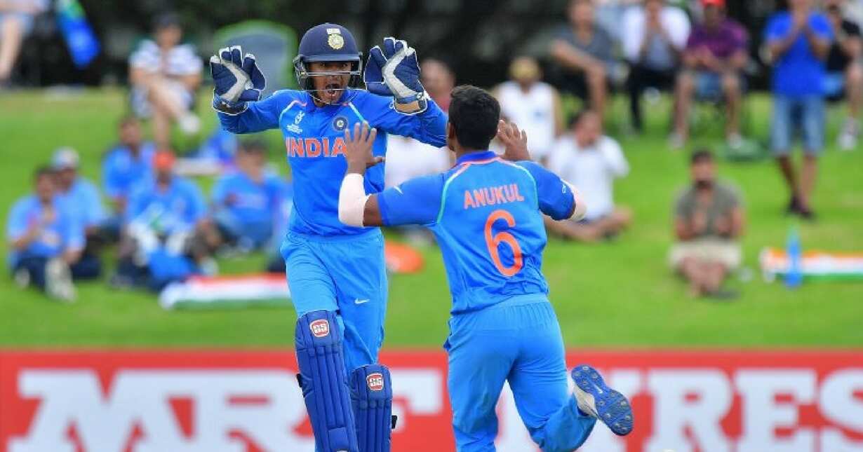 U-19 World Cup final: India bowl out Australia for 216 U-19 World Cup final: India bowl out Australia for 216
