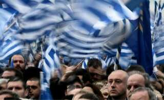 Millions of Greeks rally over Macedonia name row