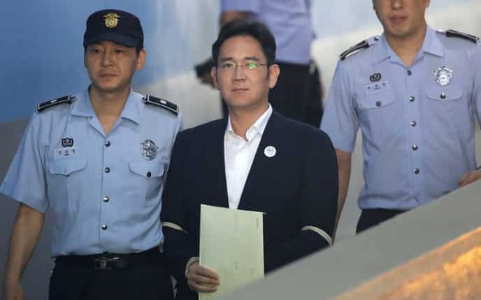 South Korea court frees Samsung heir in bribery case South Korea court frees Samsung heir in bribery case