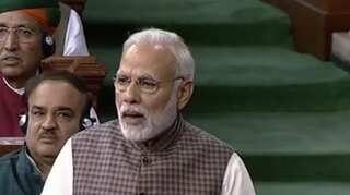 'If Vallabhbhai Patel was the first PM, J&K solution would have been easier,' Modi in Parliament