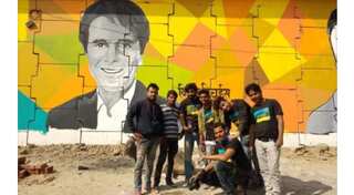 Lucknow paints mural of Cliff Richard, he says 'thank you for remembering me'