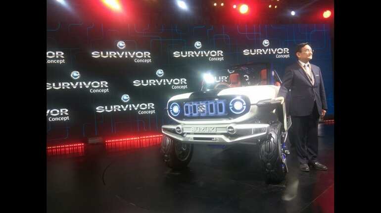 Maruti enters electric car future with 'Survivor'