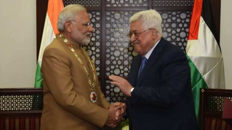 India to build speciality hospital, women empowerment centre in Palestine, signs 6 MoUs India to build speciality hospital, women empowerment centre in Palestine, signs 6 MoUs