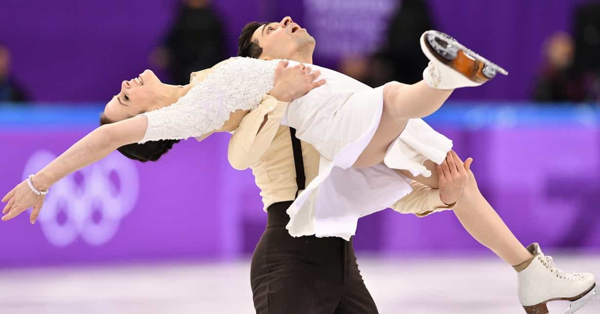 Italy's Luca Lanotte and Italy's Anna Cappellini