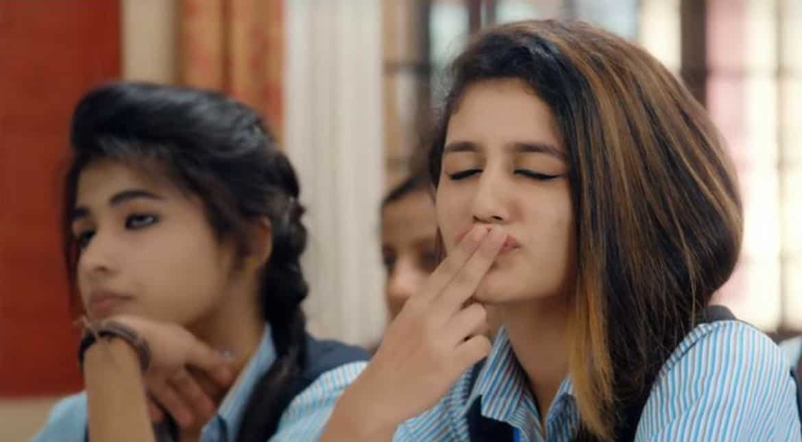Priya Prakash 'wink' Varrier has a Valentine's Day gift: Flying kiss! Priya Prakash 'wink' Varrier has a Valentine's Day gift: Flying kiss!