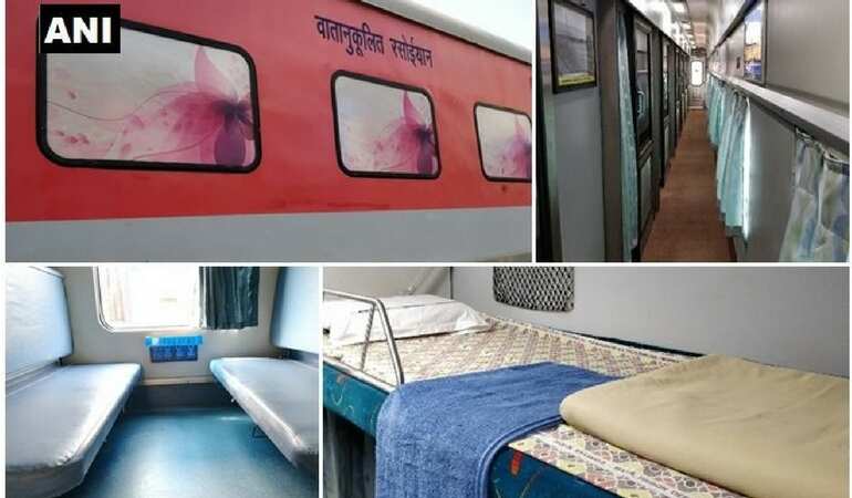Mumbai-Delhi Rajdhani Express gets new coaches under 'Operation Swarn' Mumbai-Delhi Rajdhani Express gets new coaches under 'Operation Swarn'