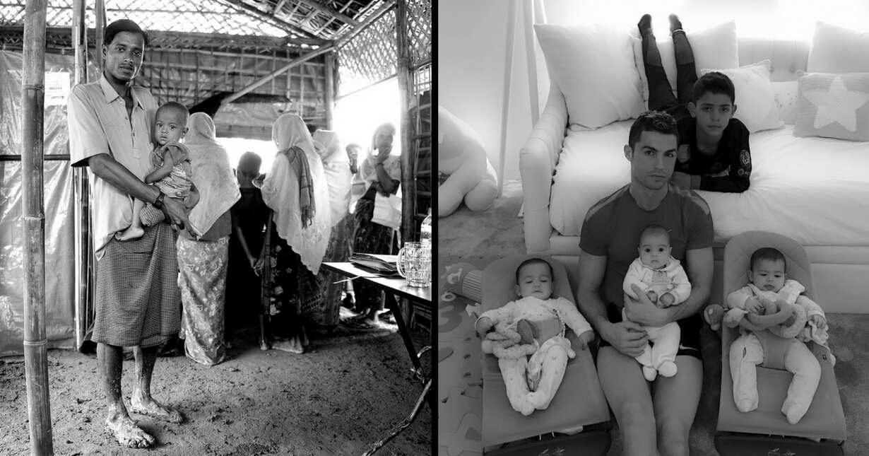 Soccer star Cristiano Ronaldo appeals for Rohingya refugee children Soccer star Cristiano Ronaldo appeals for Rohingya refugee children