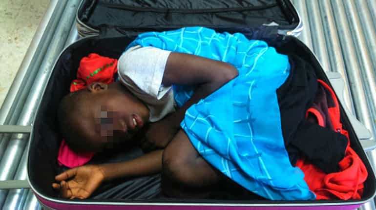 Father of boy smuggled into Spain in suitcase on trial Father of boy smuggled into Spain in suitcase on trial