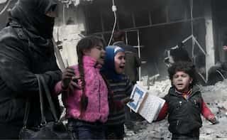 Death toll increases to 250 in Syria air strikes