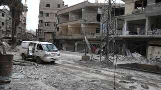 Strikes pound Syria's Eastern Ghouta as world fumbles for response