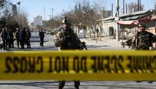 Suicide bombers kill three, wound dozen in Afghanistan