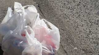 Nepal attempts record with a Dead Sea of plastic bags