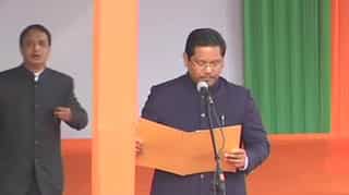 NPP leader Conrad Sangma sworn in as Meghalaya chief minister