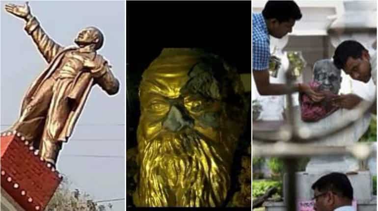 War of the statues: Who were Lenin, Periyar and SP Mukherjee?