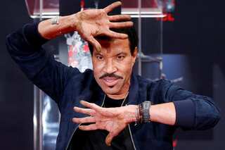 Grammy winner Lionel Richie honoured at Hollywood handprints ceremony