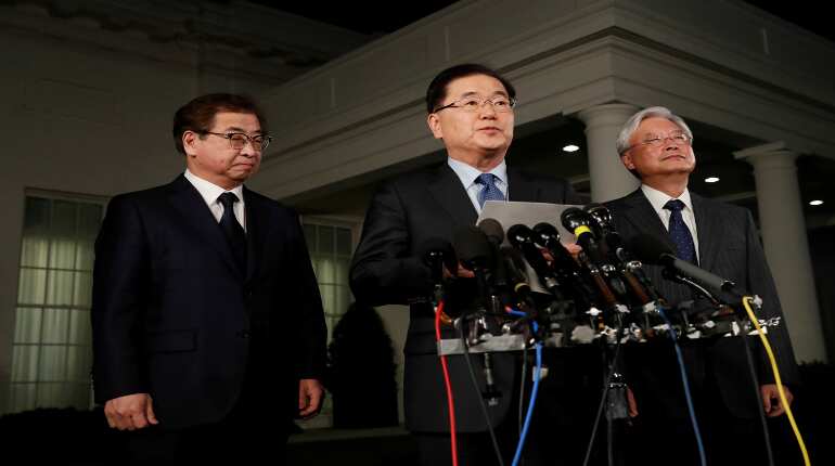 Trump says sanctions will remain as he agrees to meet North Korean leader Kim Jong-un