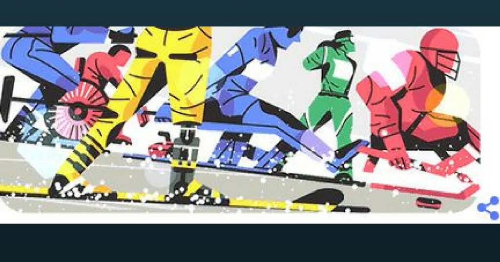 Google celebrates 2018 Winter Paralympics kick off