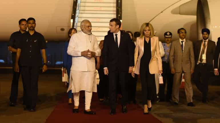 Emmanuel Macron hails 'historic relationship' between India and France