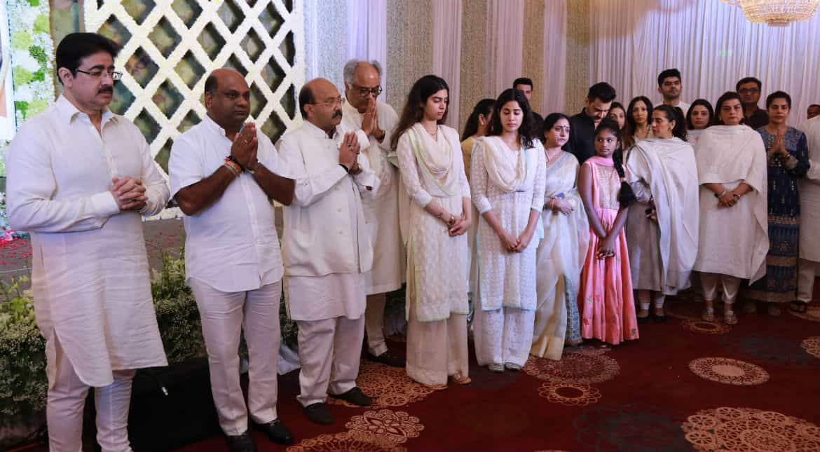 Sridevi prayer meet