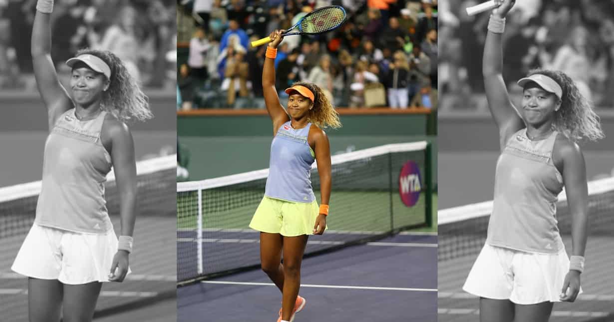 Naomi Osaka ousts Simona Halep to enter finals of Indian Wells Naomi Osaka ousts Simona Halep to enter finals of Indian Wells