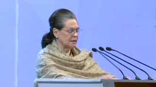 Modi's slogans on corruption, development all 'dramebaazi' to grab power: Sonia Gandhi