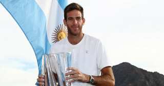 Del Potro stuns Roger Federer to win Indian Wells title