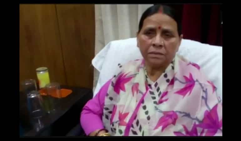 'We will appeal court verdict,' Lalu Prasad's wife Rabri Devi