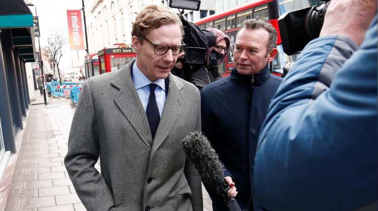 Suspended Cambridge Analytica CEO claims influence on US election, Facebook questioned