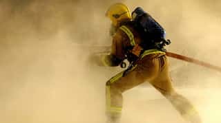 UK firefighter tells court of finding French nanny's remains on bonfire