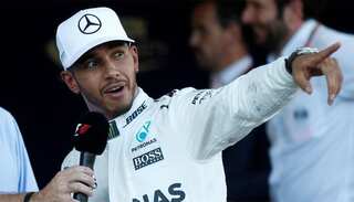 Motor racing: Hamilton takes a record but still in no-man's land