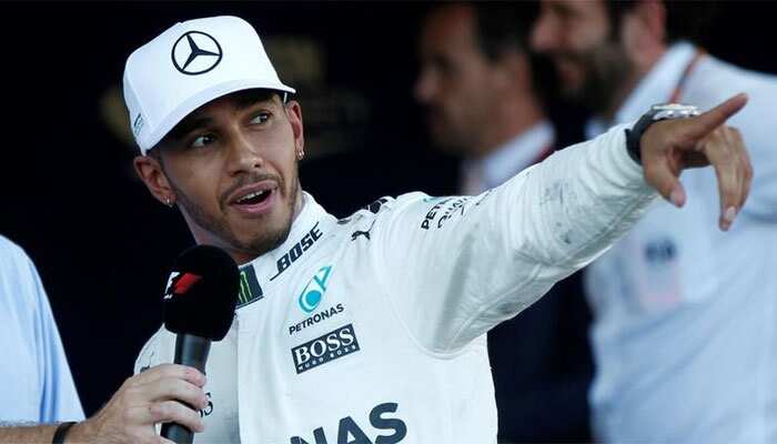 Lewis Hamilton thanks 'amazing' team, family after winning F1 championship