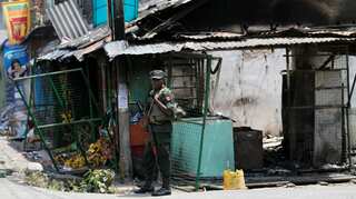 Police, politicians accused of joining Sri Lanka's anti-Muslim riots