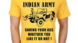Kashmir man tied to jeep: Now there's a T-shirt, and another controversy