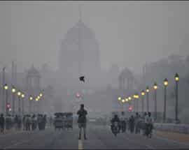 Delhi's air quality nosedives towards 'very poor' category