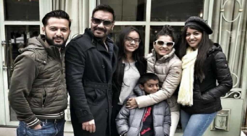 In photos: Ajay Devgn celebrates birthday with Kajol, son Yug, daughter Nysa in Paris