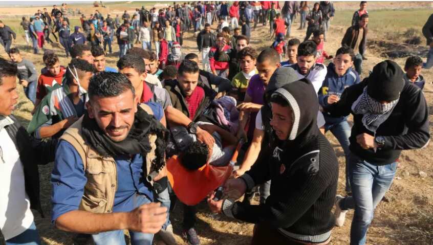 Palestinian shot dead by Israeli forces on Gaza border