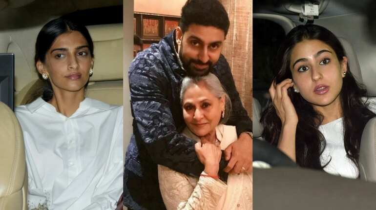 Sonam Kapoor, Sara Ali Khan and others attend Jaya Bachchan's 70th birthday party