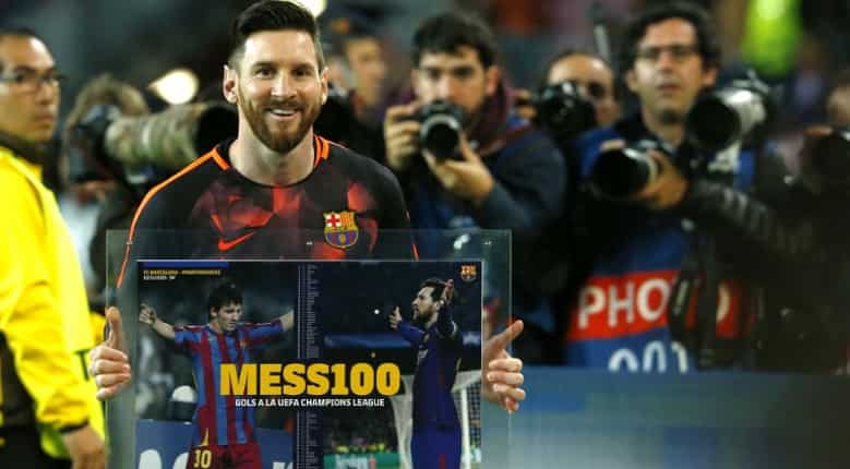 Messi scores