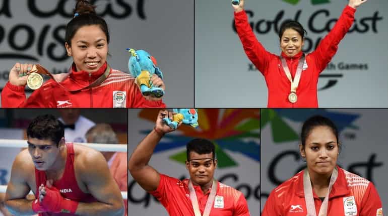 Weightlifting - 5 Gold Medals