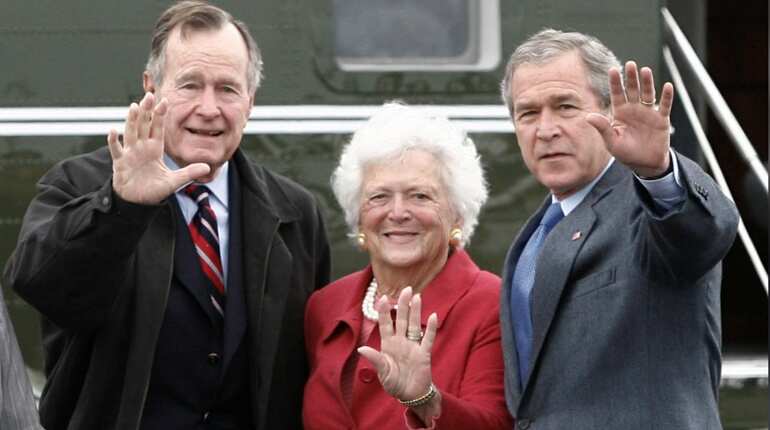 Barbara Bush, wife of ex-US President George HW Bush, dies at 92