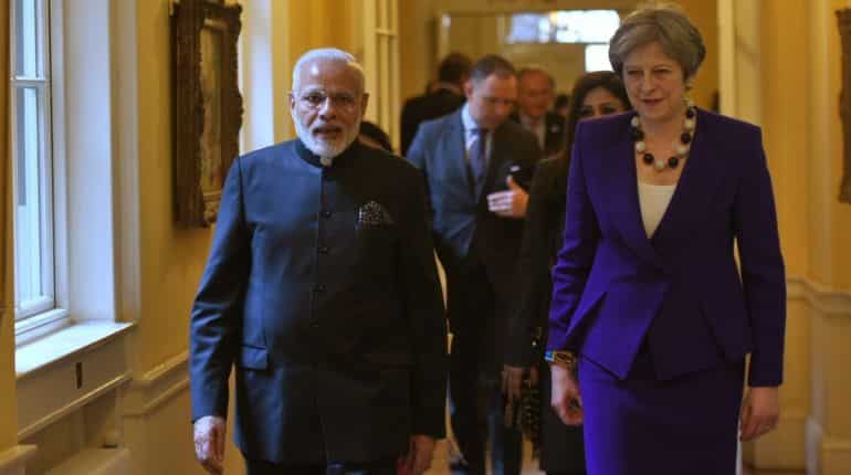 Modi meets May: India, UK review defence cooperation Modi meets May: India, UK review defence cooperation