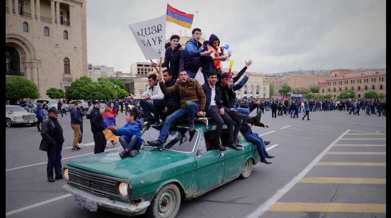 Armenian PM says country needs him as opposition stages 9th day of protests Armenian PM says country needs him as opposition stages 9th day of protests