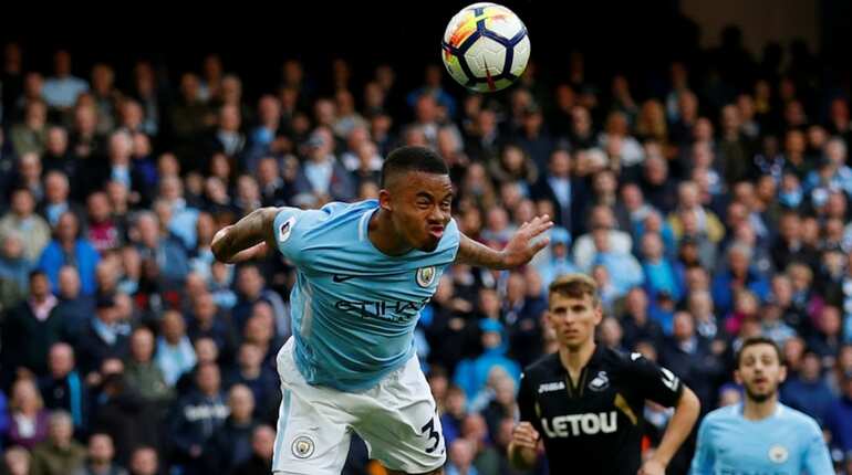 EPL: Man City thump Swansea, continue quest for records
