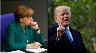 Merkel's agenda in Washington, 'saving' Iran nuke deal and stalling trade wars