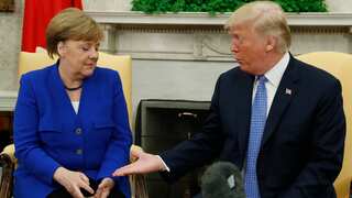 We have a really great relationship: Trump on Merkel