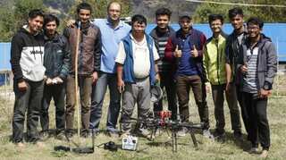 Nepalese man and team build drones to deliver medicines to remote rural areas
