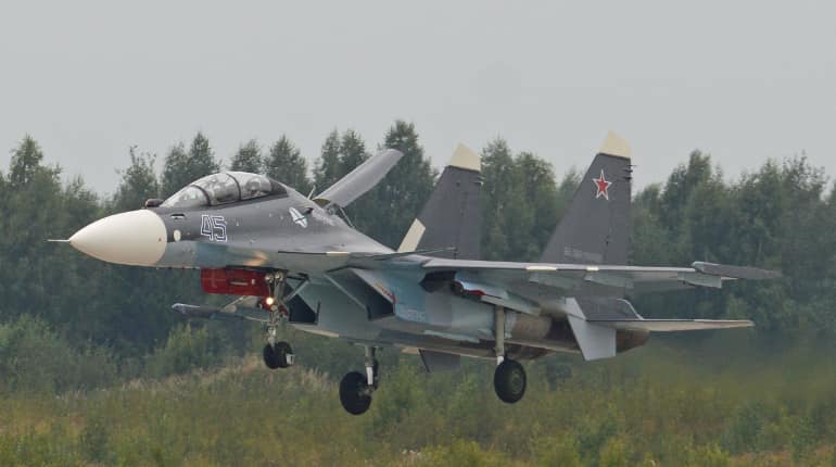Russian war plane crashes in Syria, killing two crew