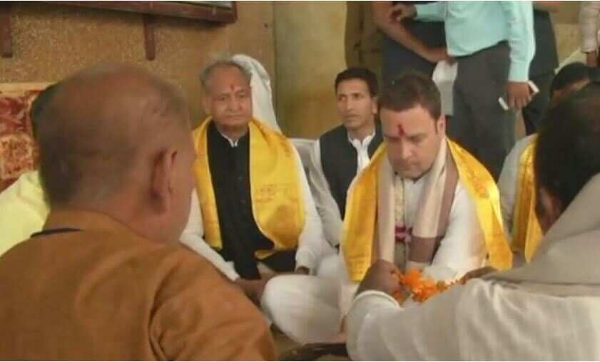 Congress leaders to go temple-hopping in MP; BJP says it won't work