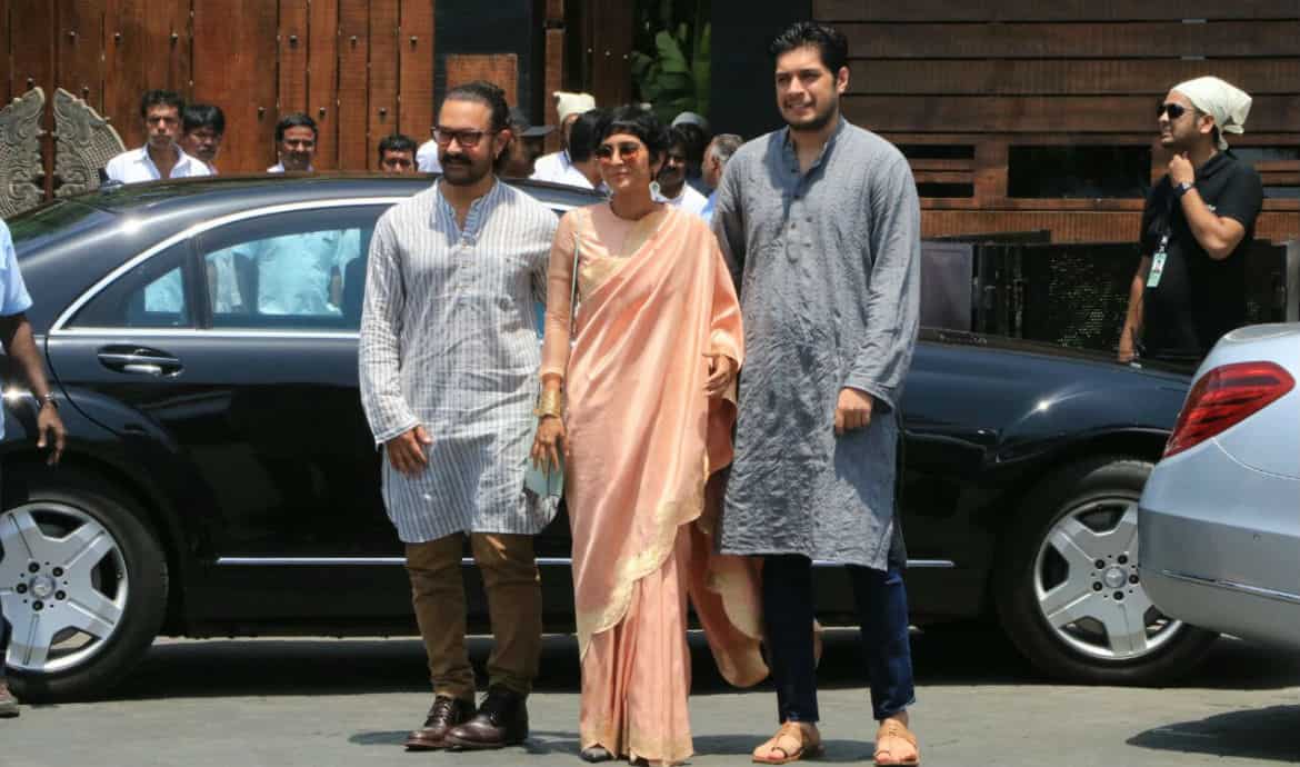 Aamir Khan and family