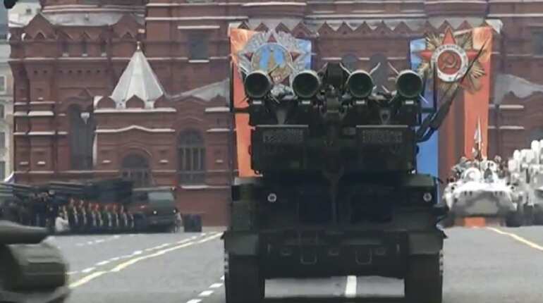 BUK surface-to-air missiles